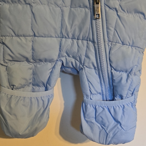 The North Face Light Blue Infant Snowsuit - Picture 6 of 8